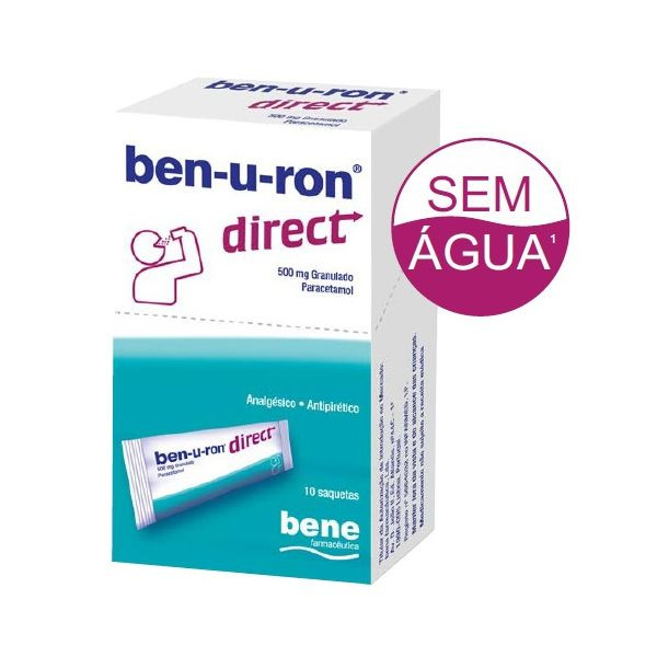 Ben-U-Ron Direct, 500 Mg X 10 Gran