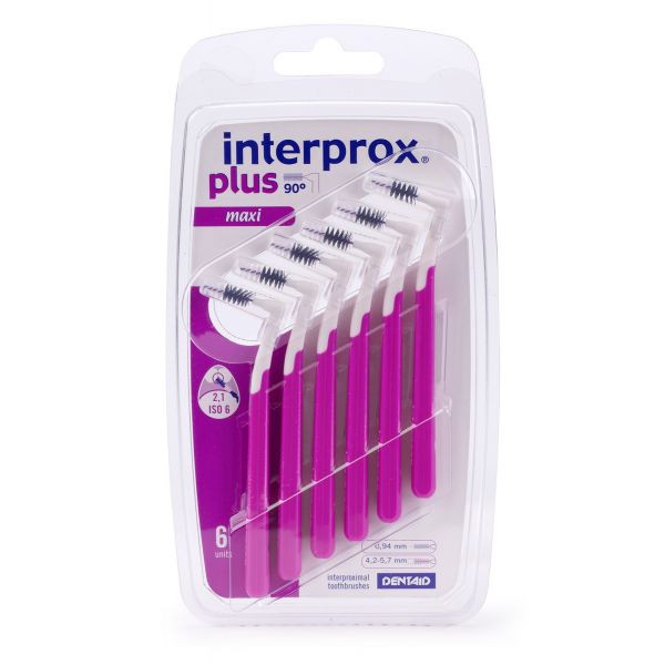 Interprox Escovilhão Plus 90º Maxi 6 Unidades