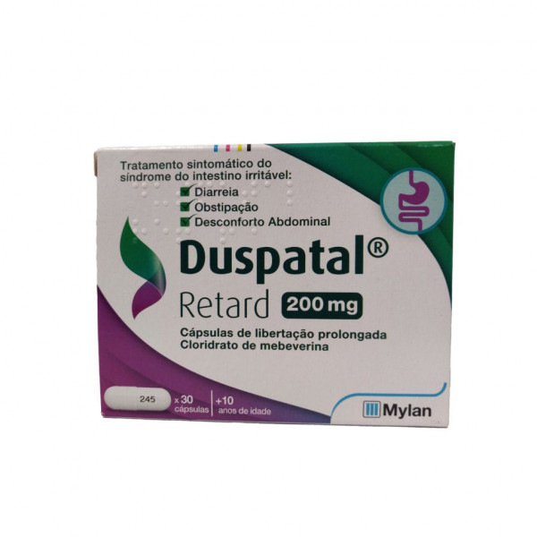 Duspatal Retard, 200 Mg X 30 Cáps Lib Prol