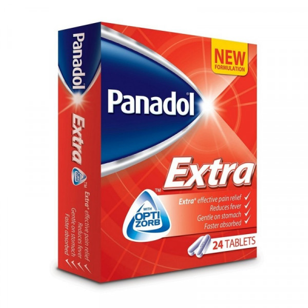 Panadol Extra, 500/65 Mg X 24 Comp Rev