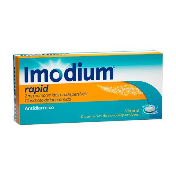 Imodium Rapid, 2 Mg X 10 Comp Orodisp