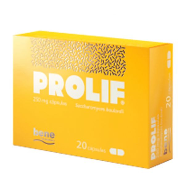 Prolif, 250 Mg X 20 Cáps