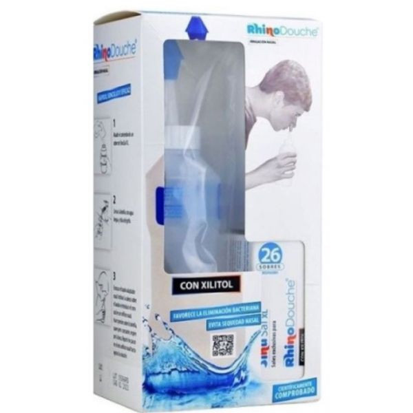 Rhinodouche Sistema Lavagem Nasal + Saquetas XL