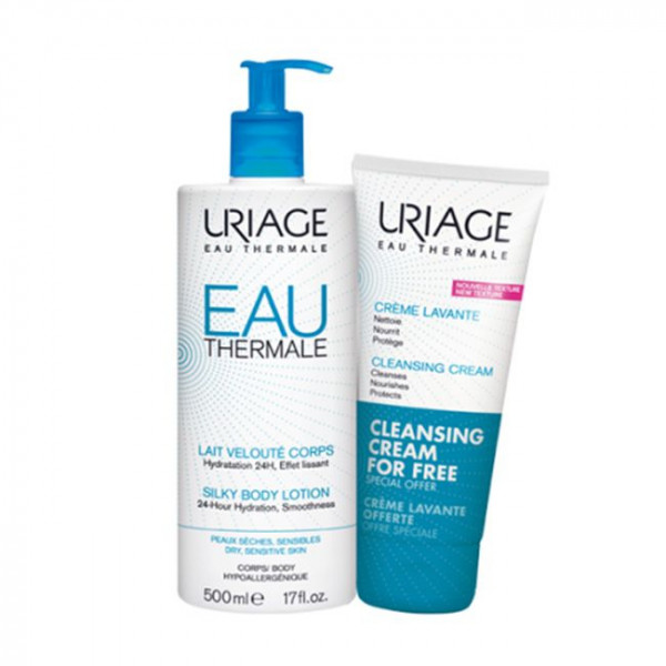 Uriage Eau Thermale Leite Corpo Hidratante 500 Ml Com Oferta De Creme Lavante 200 Ml