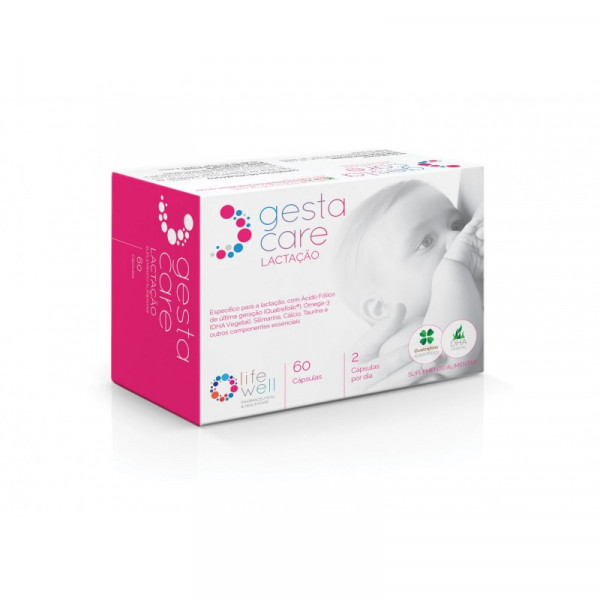 LifeWell Gestacare Lactação Suplemento Cápsulas 60un.