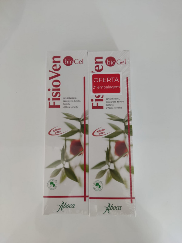 Fisioven Biogel Duo Gel Para Pernas Leves 2 X 100 Ml Com Oferta Da 2ª Embalagem
