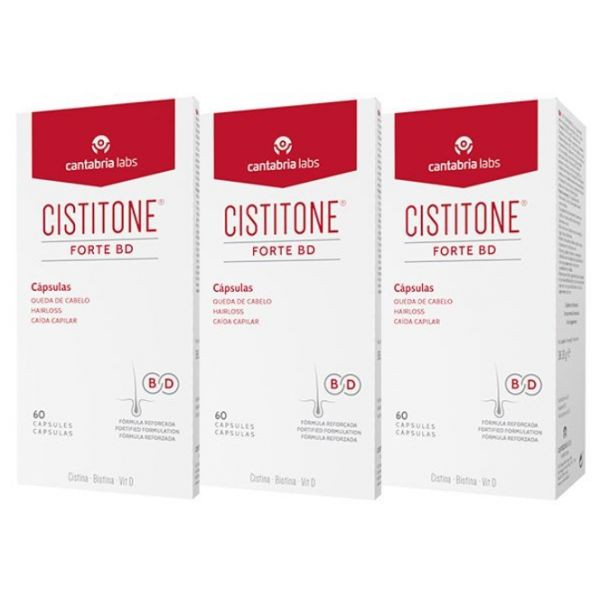 Cistitone Forte Bd Trio Cápsulas 3 X 60 Unidade(S) Com Oferta Da 3ª Embalagem