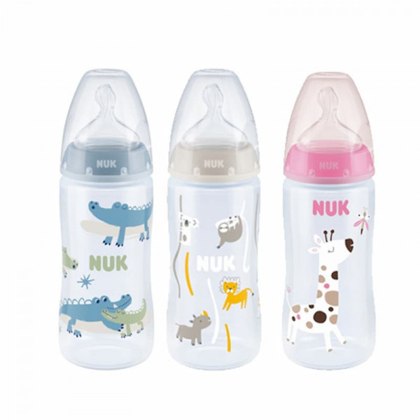 Nuk Bib Fc+ Silic Flow Cont Ind Temp 300Ml