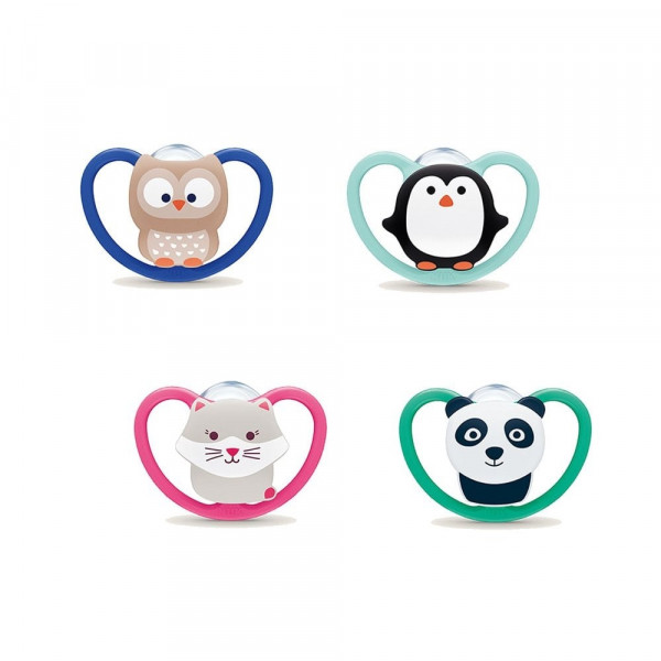 Chupeta Silicone Nuk Space T3 18-36m x2