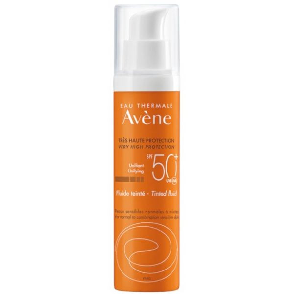 Avène Solar SPF50+ Fluido com Cor 50ml