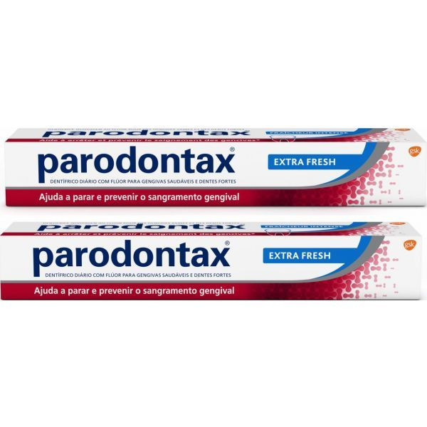 Parodontax Complete Protection Duo Pasta Dentífrica Extra Fresh 2 X 75 Ml Com Desconto De 50% Na 2ª Embalagem