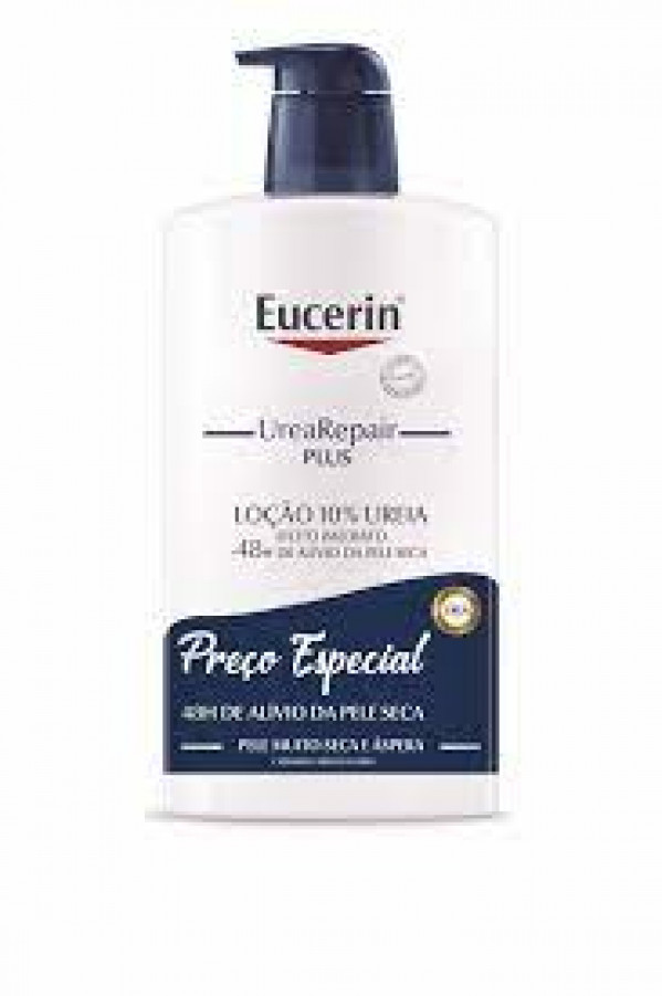 Eucerin pele seca Ureia Repair Loção Plus 1L Preço Especial