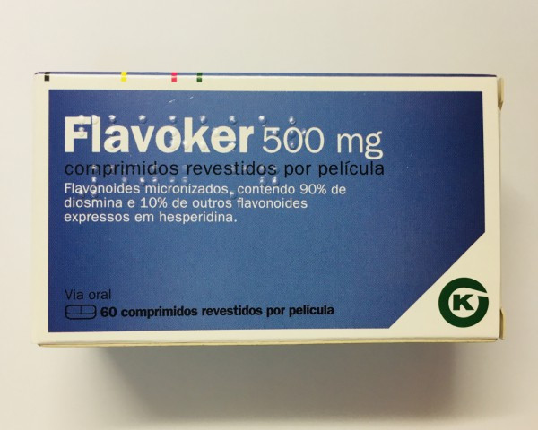 Flavoker , 500 Mg Blister 60 Unidade(S) Comp Revest Pelic