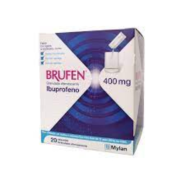 Brufen, 400 mg x 20 granulado efervescente saqueta