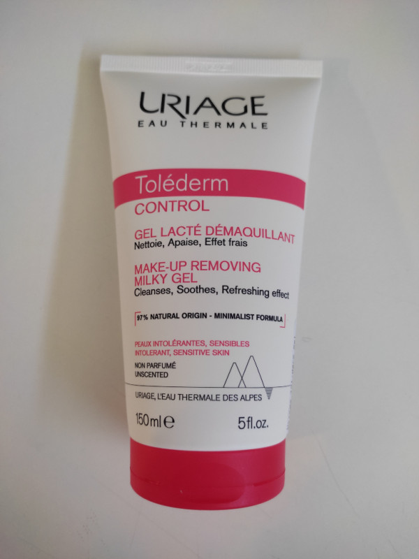 Uriage Toléderm Gel Leite Desmaquilhante 150Ml