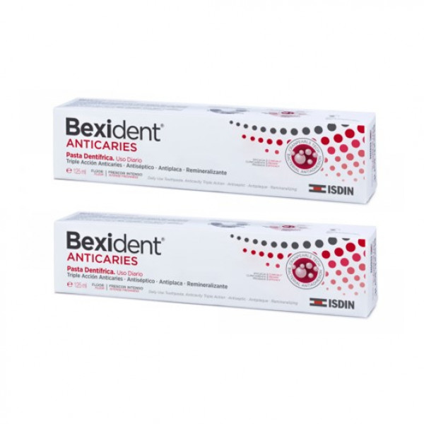 Bexident Anticaries Duo Pasta Dentífrica 2 X 75 Ml Com Desconto De 50% Na 2ª Embalagem