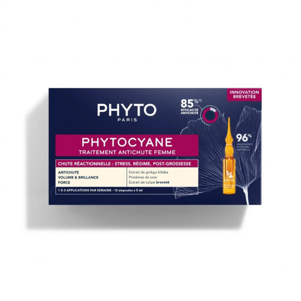 Phytocyane Cuidado Antiqueda Reacional 5Ml X12