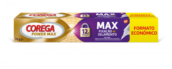 Corega Selamento Maximo Cr Fix Prot 70G