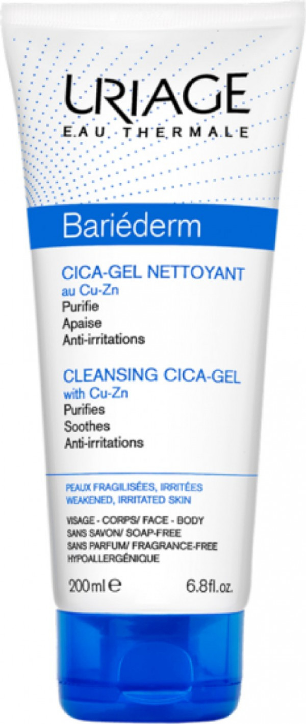 Uriage Bariederm  Cica Gel Limpeza 200Ml