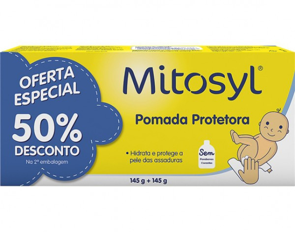Mitosyl Pomada Protetora 145G - 50% 2 Embalagem