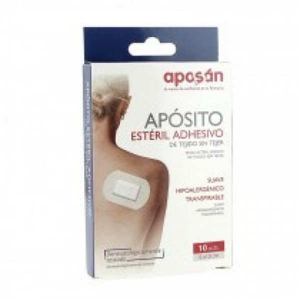 Aposan Penso Esteril Adesivo 7,5X5Cm X10
