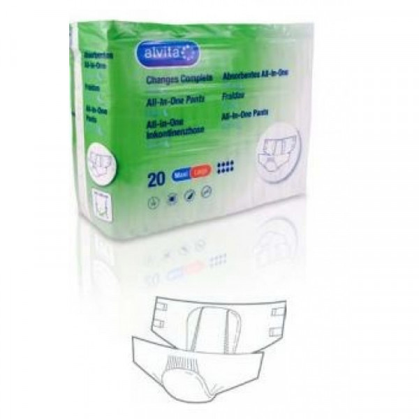 Alvita Fralda Dia Super/Large X24