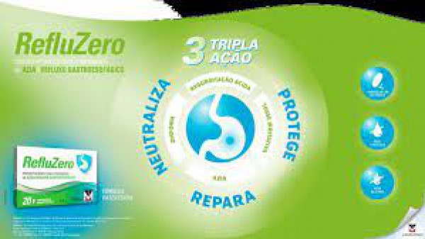 Refluzero Comprimidos Orodispersiveis X20