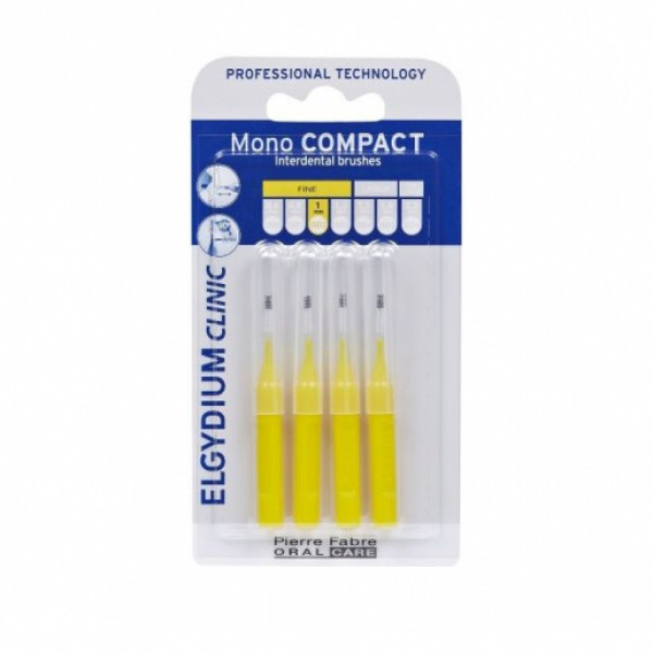 Elgydium Clinic Escovilhão Mono Compacto Amarelo4