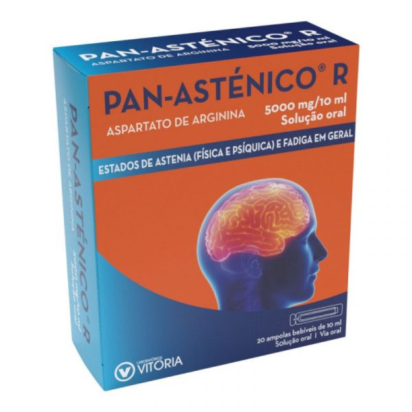 Pan-Asténico R, 5000 Mg/10 Ml X 20 Ampolas Bebiveis