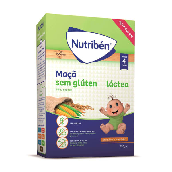 Nutriben Farinhas Maca S/Gluten Lactea 250G