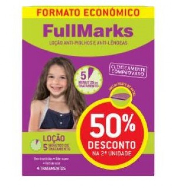 Fullmarks Locão Piolhos/Lend100Mldu0+50%Desconto