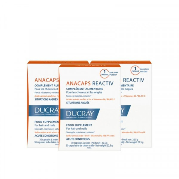 Ducray Anacaps Reactiv Capsulas X90