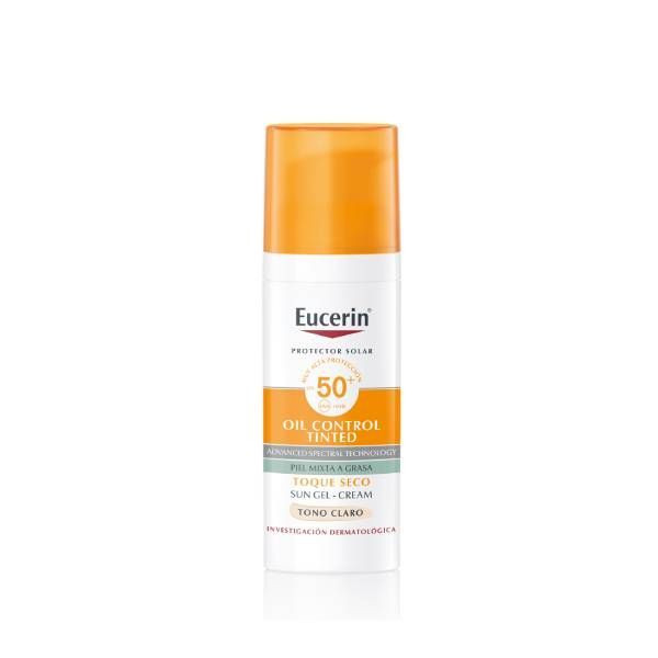 Eucerin Sun Oil-Control Tinted Gel-Creme SPF50+ Tom Light 50ml