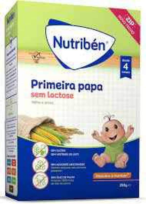 Nutriben Primeira Papa S/ Lactose 250G