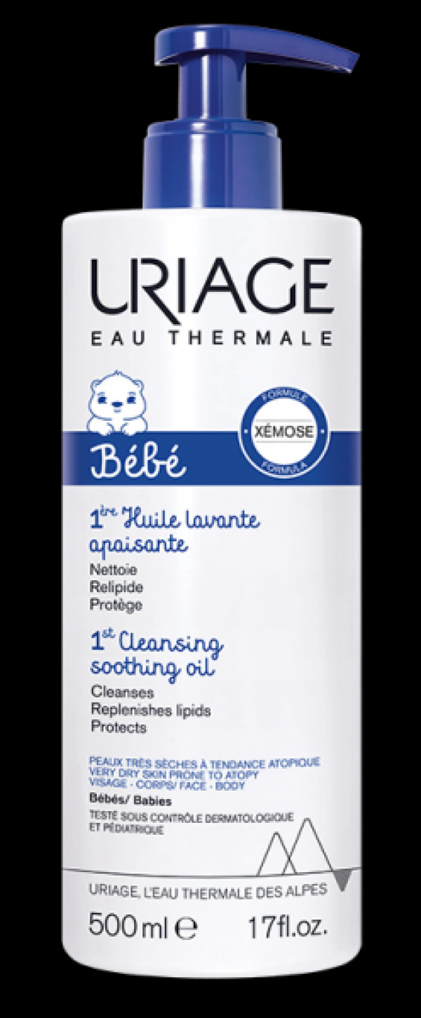 Uriage Bebe 1ºoleo Lavante Apaziguante 500Ml