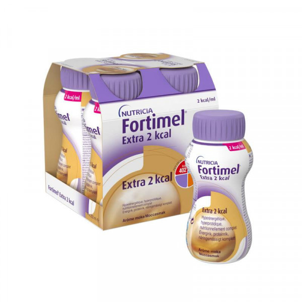 Fortimel Extra 2Kcal Solução Cafe 200Mlx4
