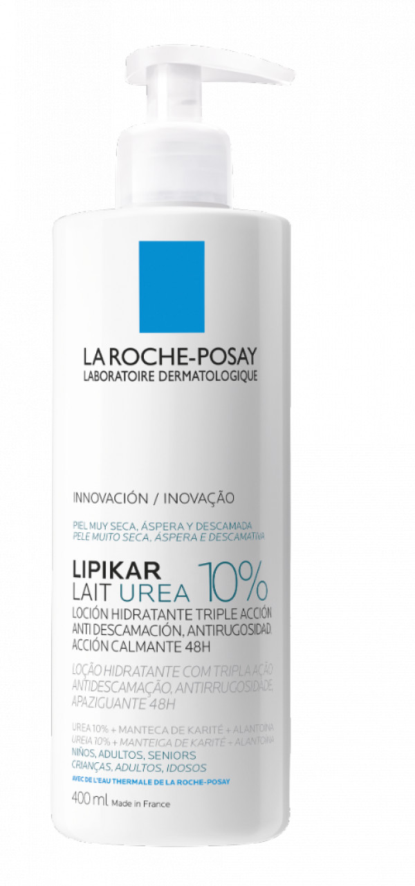 Lrposay Lipikar Leite Ureia 10% 400Ml