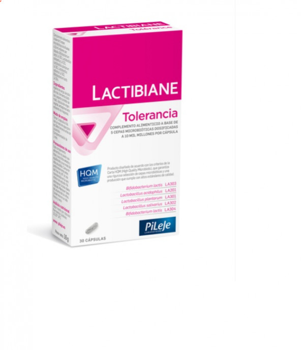 Pileje Lactibiane Tolerance Capsulas X30