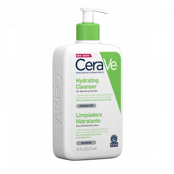 Cerave Hydrating Cleanser Creme de Limpeza Hidratante 473ml