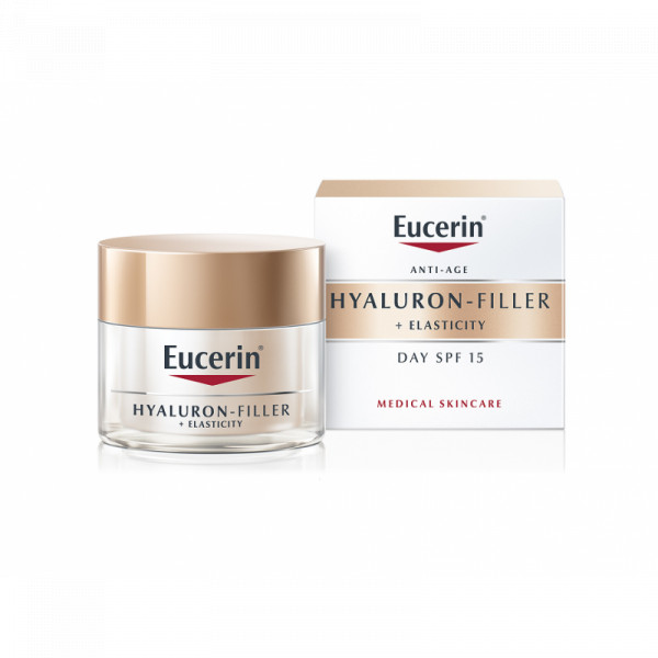 Eucerin Hyaluron Filler + Elasticity SPF15 Creme Dia 50ml