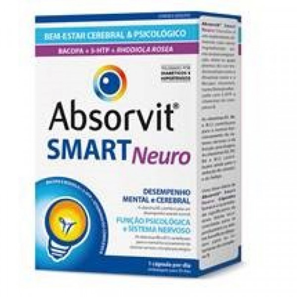 Absorvit Smart Neuro Cápsulas 30un