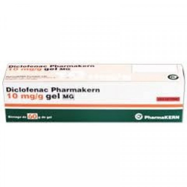 Diclofenac Pharmakern, 20 Mg/G Bisnaga 100 G Gel