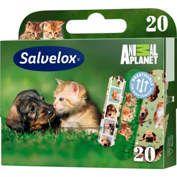 Salvelox Infantil Penso Animal Planet 3Tx20